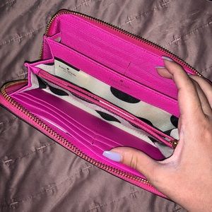 Kate Spade Large Wallet (pink)